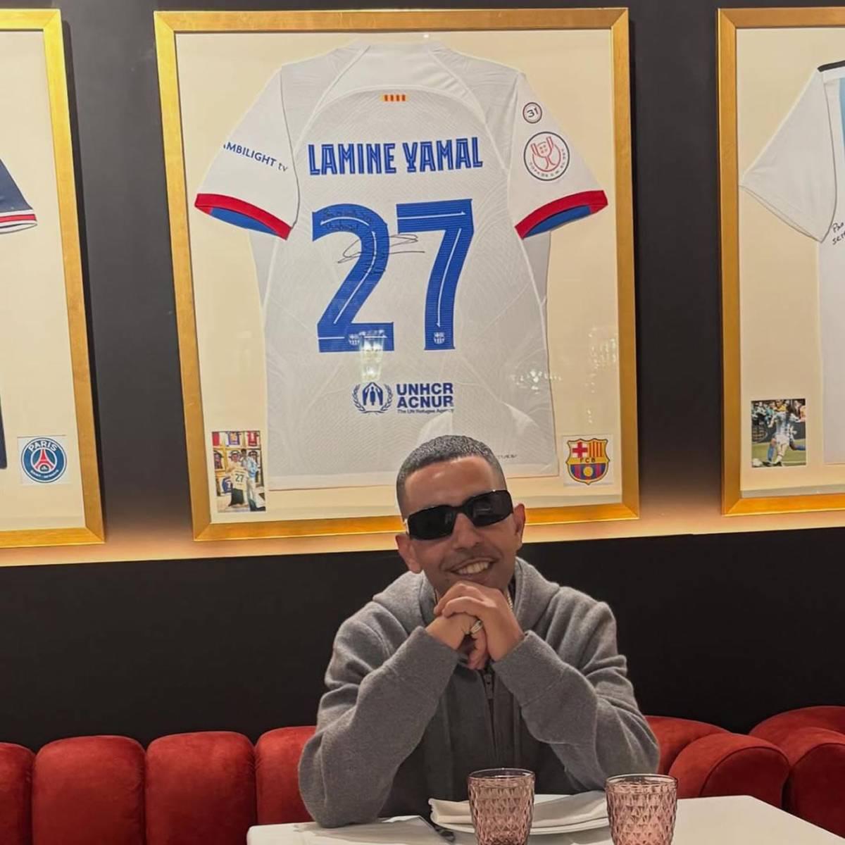 Padre de Lamine Yamal se casa, la increíble edad que tiene la misteriosa chica y la reacción del jugador del Barcelona