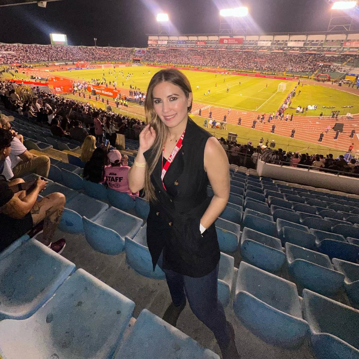 Personajes de Honduras disfrutaron del espectáculo de Messi y el Inter Miami en el amistoso contra Olimpia