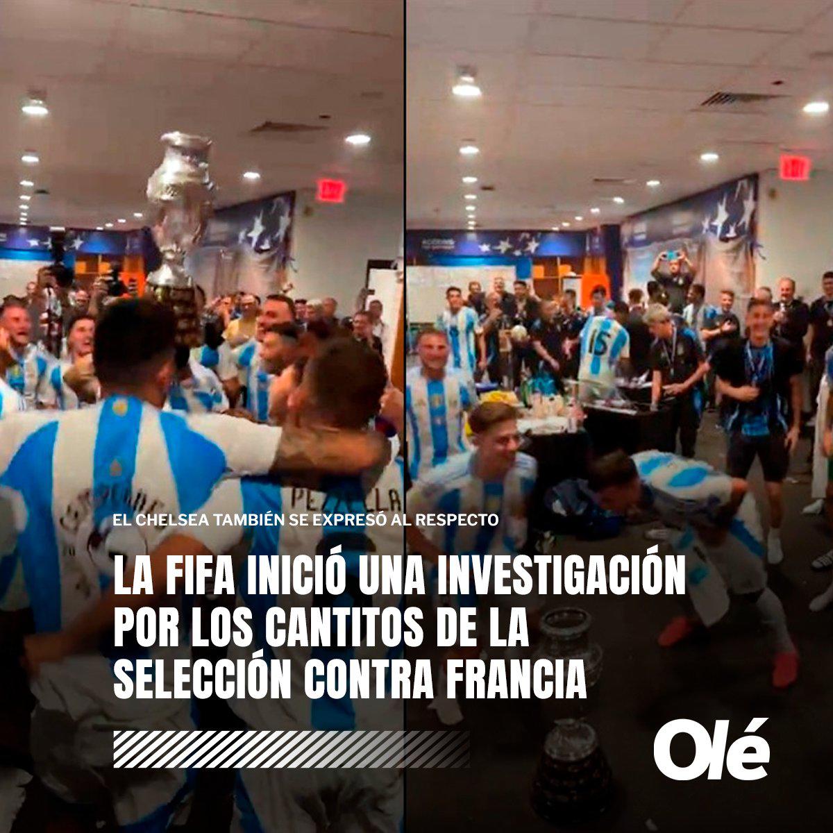 La decisión de la FIFA con la selección de Argentina por los cánticos racistas contra Francia