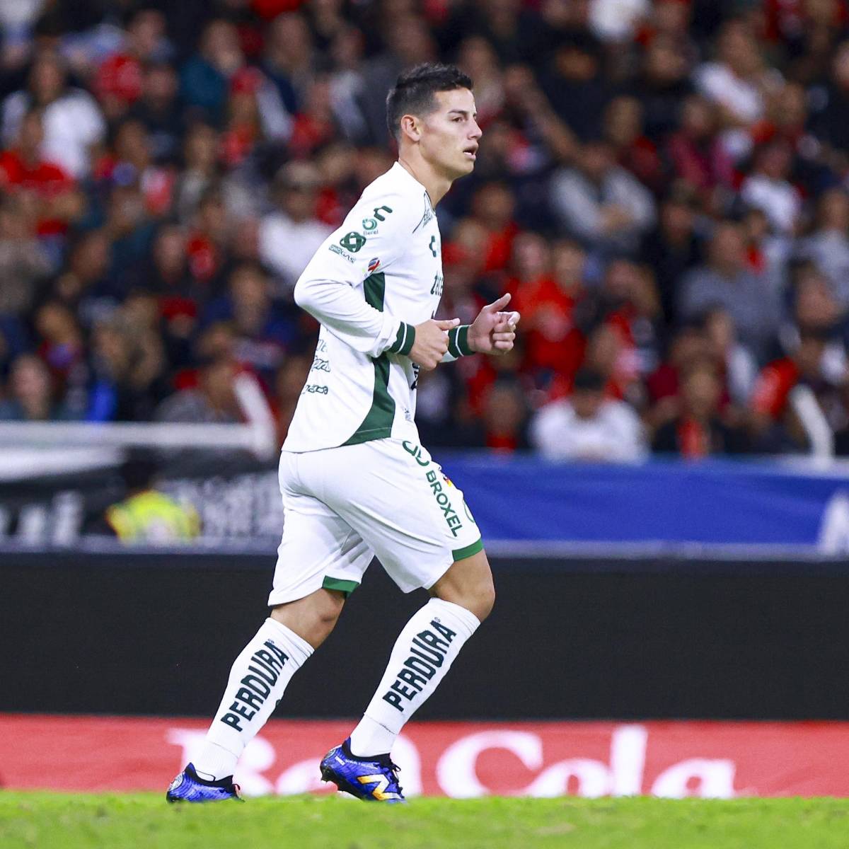 James Rodríguez tuvo un debut soñado en la Liga MX: provocó un penal y lideró la remontada del León ante Atlas