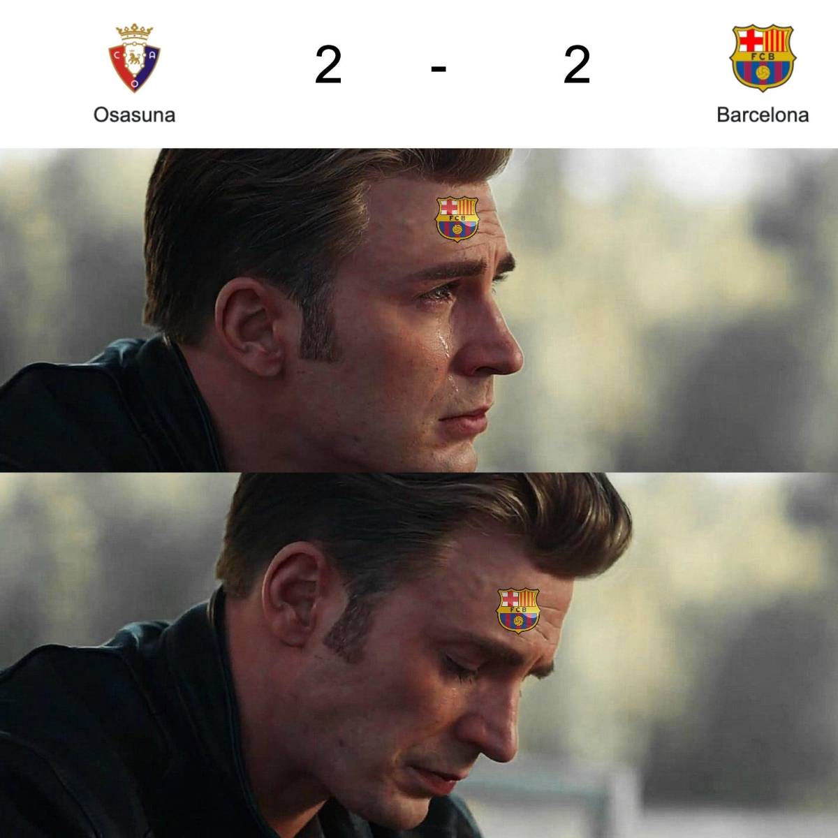 Nadie se salva: Barcelona se deja empatar de Osasuna y los memes destruyen a Xavi y Umtiti
