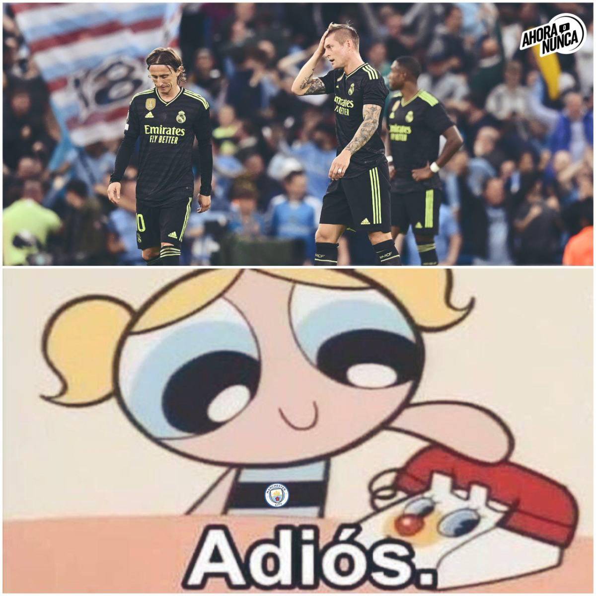 ¡Hasta el Barcelona! Real Madrid es víctima de terribles memes tras ser eliminado por el City en la Champions League