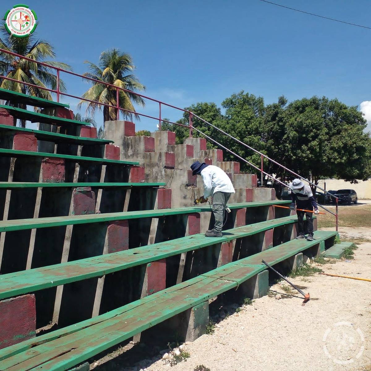Estadio Rubén Deras recibe mejoras previo a gran final del ascenso entre Choloma vs Independiente ¡Boletería está definida!
