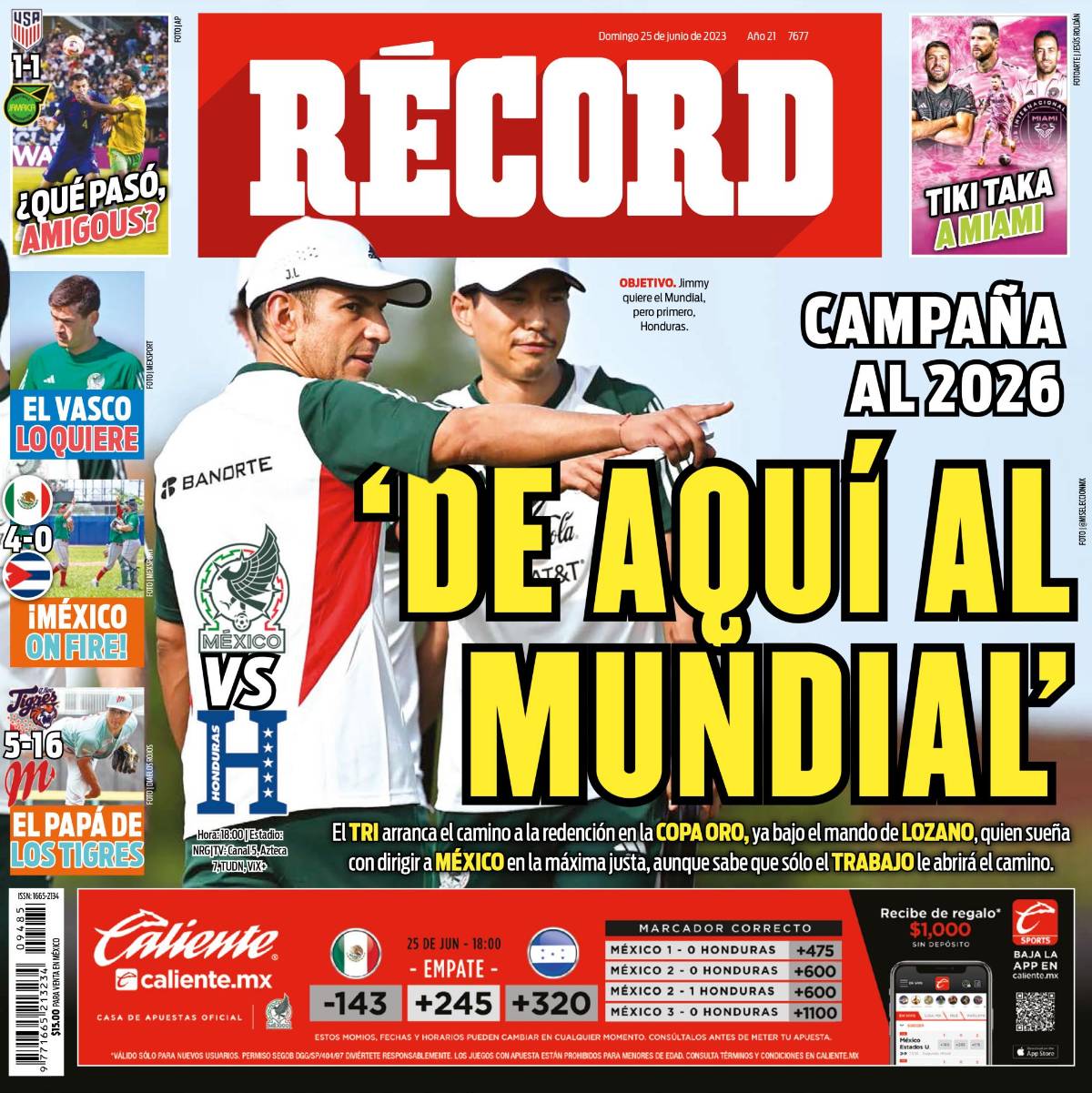 Faitelson en contra de Memo Ochoa: La reacción de la prensa antes del Honduras - México por Copa Oro: “Iremos de mal a peor”