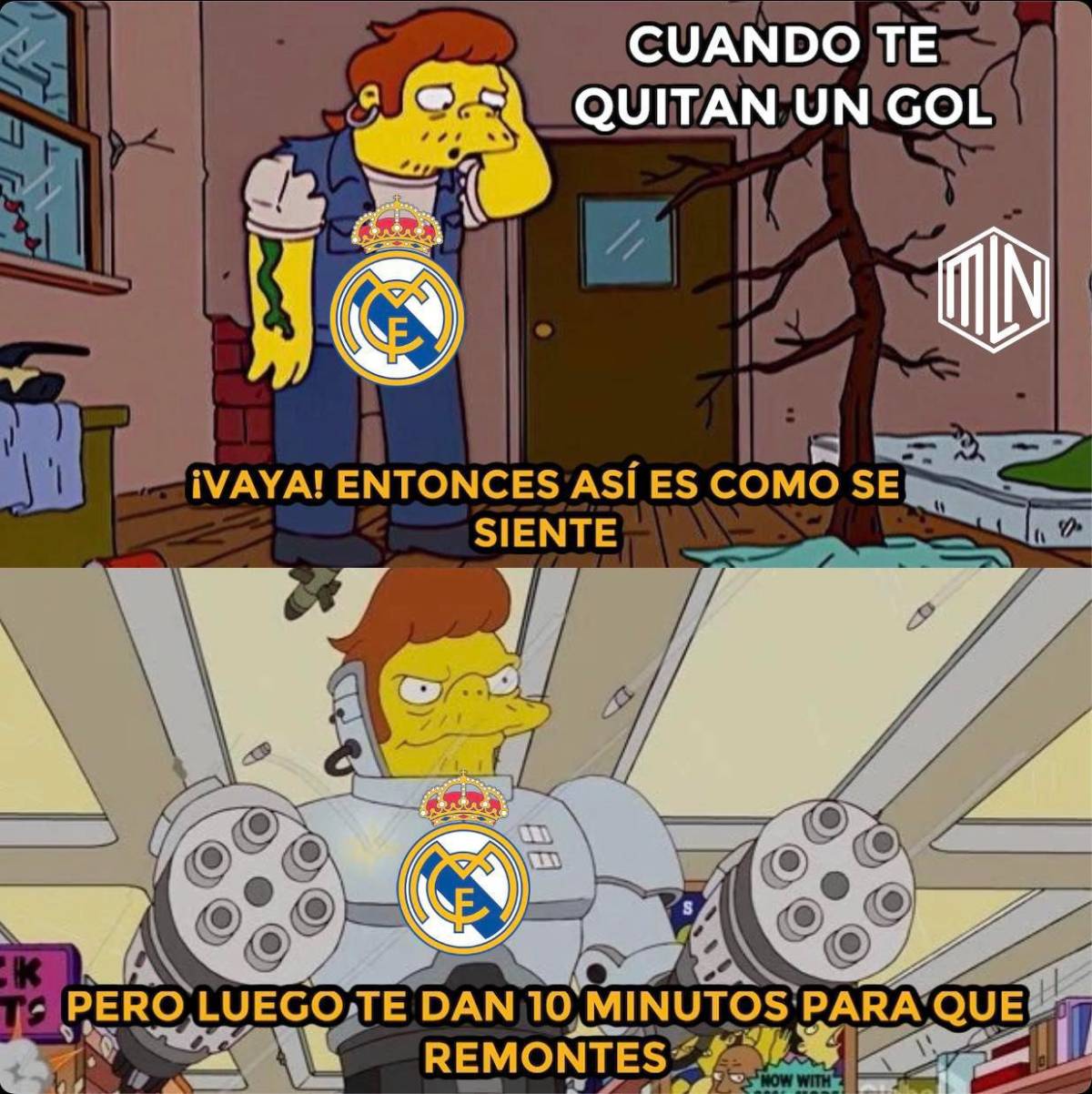 Barcelona, el árbitro y Benzema son protagonistas: Los jocosos memes que dejó la remontada del Real Madrid al Sevilla