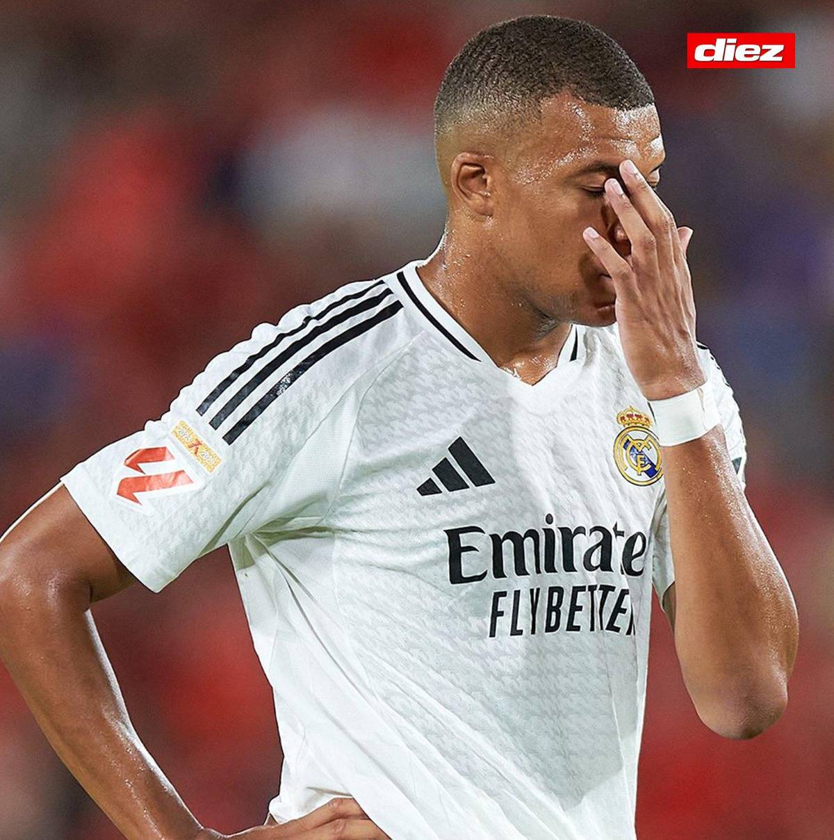 Las imágenes de Mbappé en su debut en la Liga de España, caras largas en Real Madrid tras empate y polémica con Vinicius