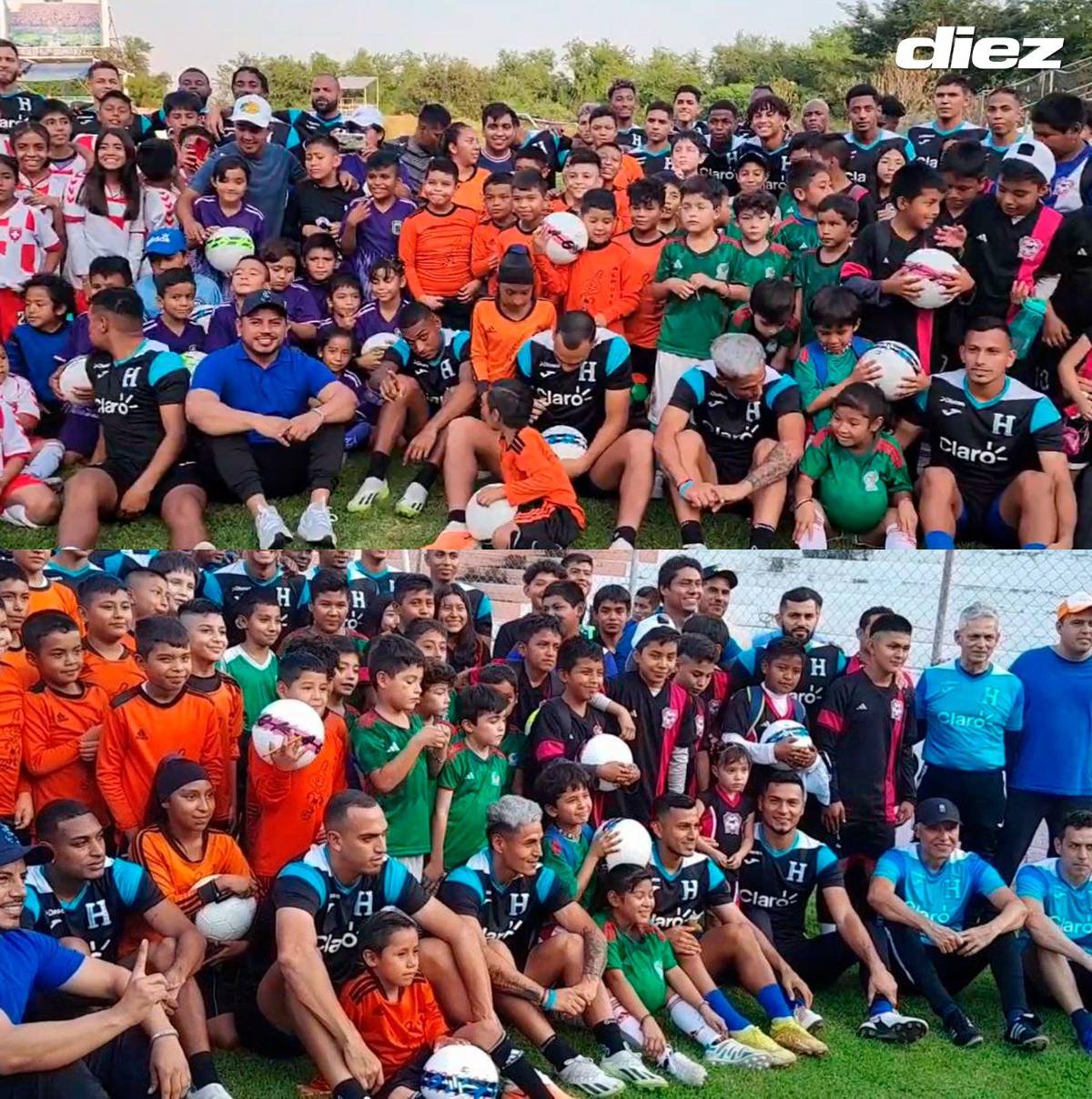 Honduras se llevó una sorpresa en México: Así fue el primer entreno de la Bicolor de cara a la batalla ante el Tri en el Azteca