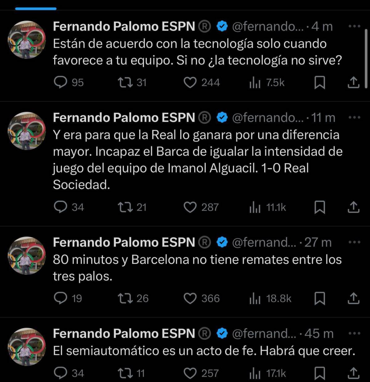 “Se debe repetir el partido” “¿la tecnología no sirve?”: la prensa reacciona tras la derrota polémica del Barcelona ante la Real