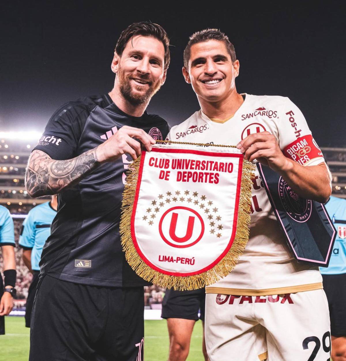 Así fue la fiesta que se vivió en Perú por Messi y el Inter Miami; ¿Cuánto tiempo jugó? El guardaespalda de Leo fue viral