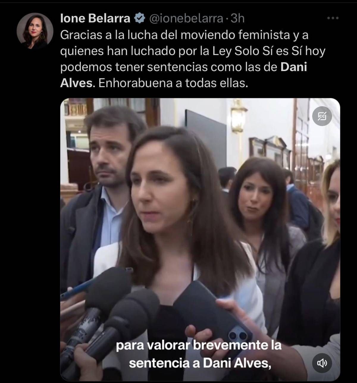 “Ser rico da el privilegio de violar”, “Rubiales irá a 7 años por un beso”: las reacciones en redes tras la condena de Dani Alves