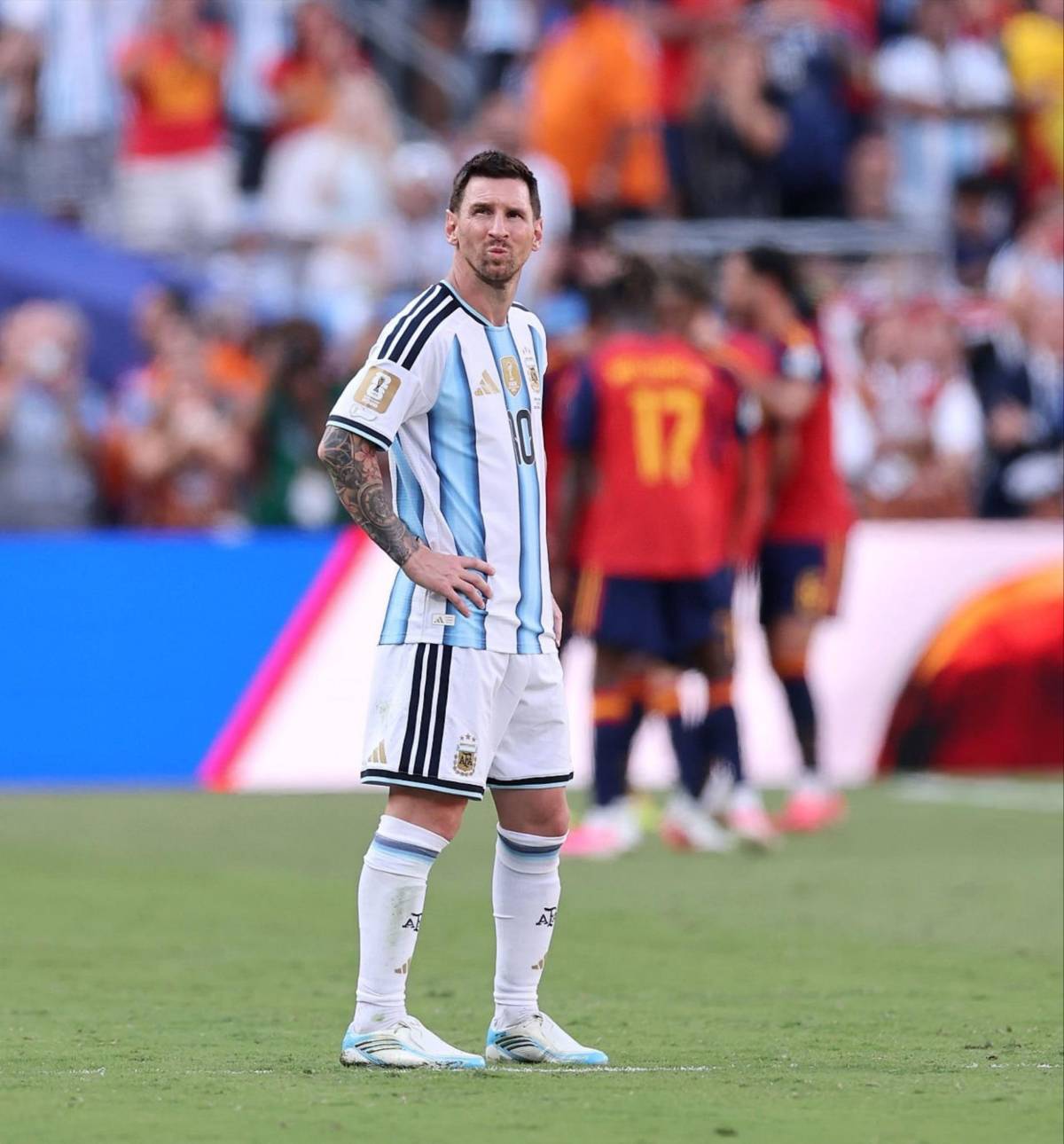 Messi rompió a llorar: así fue su último baile en Mundiales y los registros
