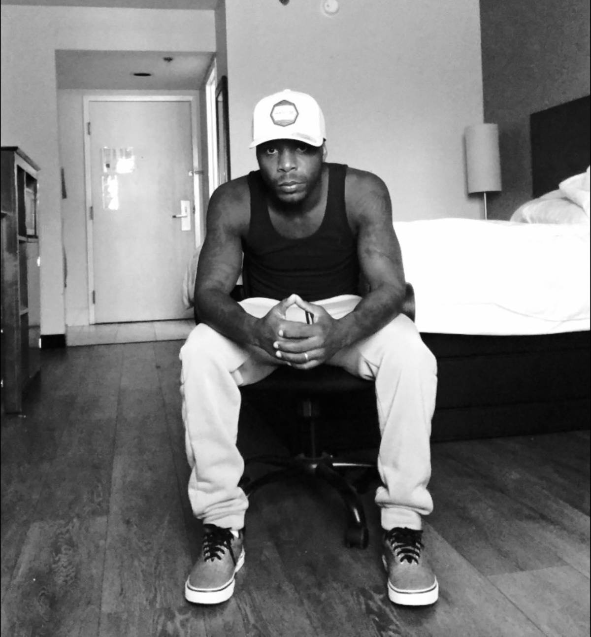 Imágenes rumbo a la cárcel: Escorpión Ruiz se estaba preparando para volver al ring