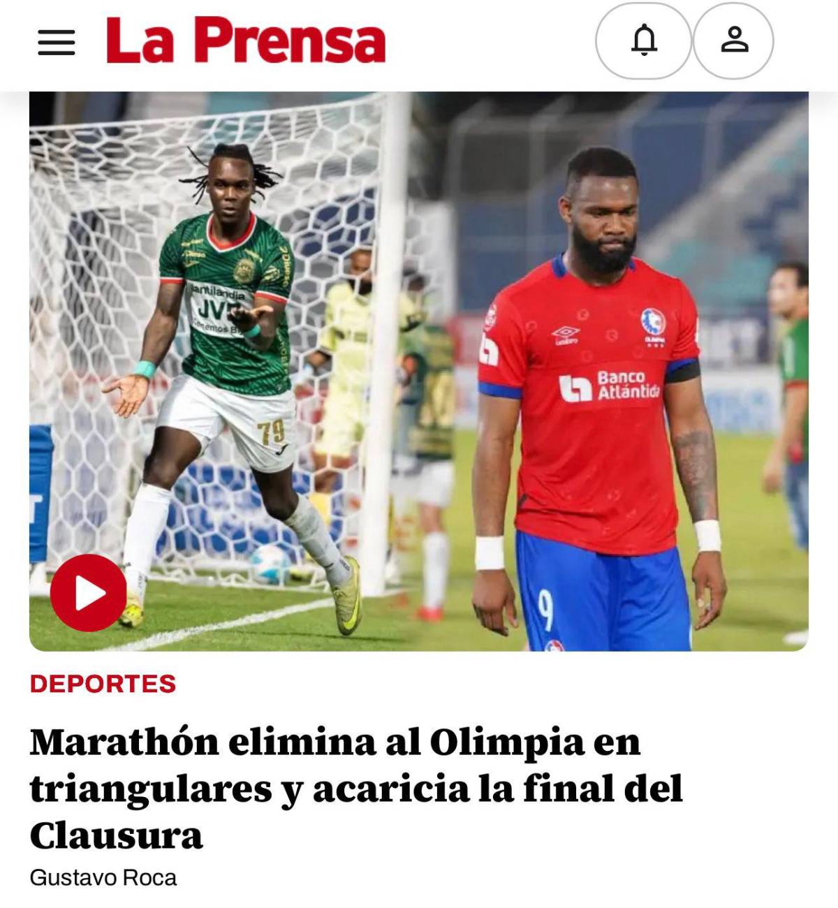 Nada de polémica: prensa reacciona a la eliminación del Olimpia ante Marathón