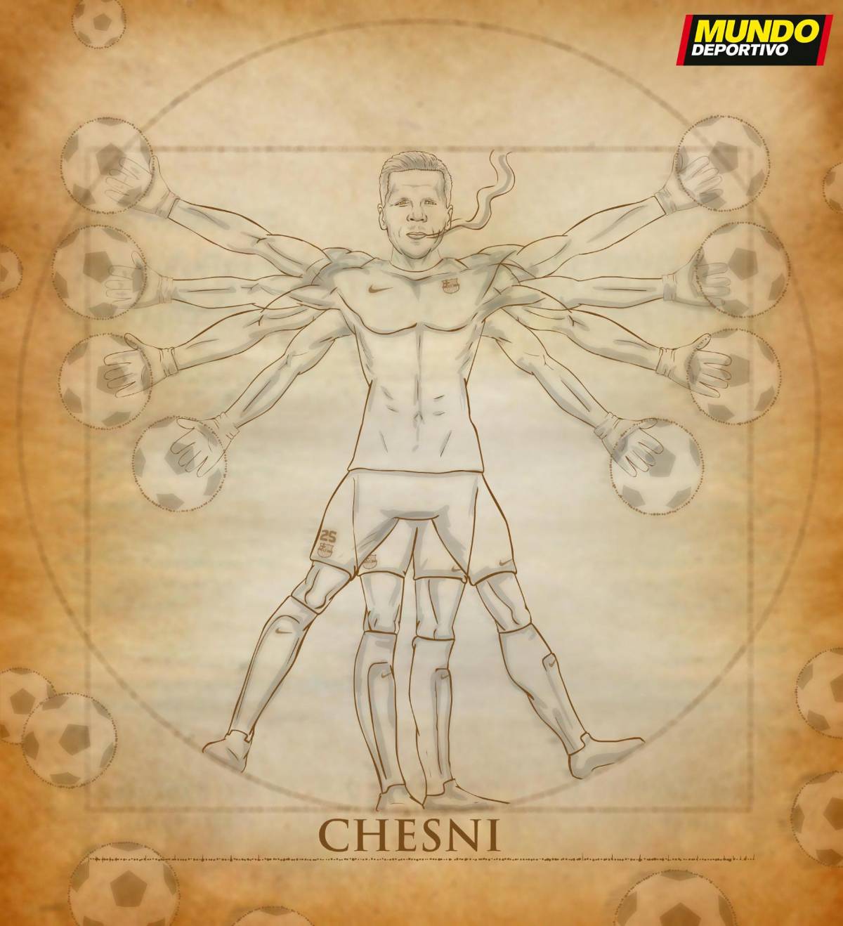 Szczesny Balón de Oro: los memes que dejó el triunfo de Barcelona ante Benfica en la Champions