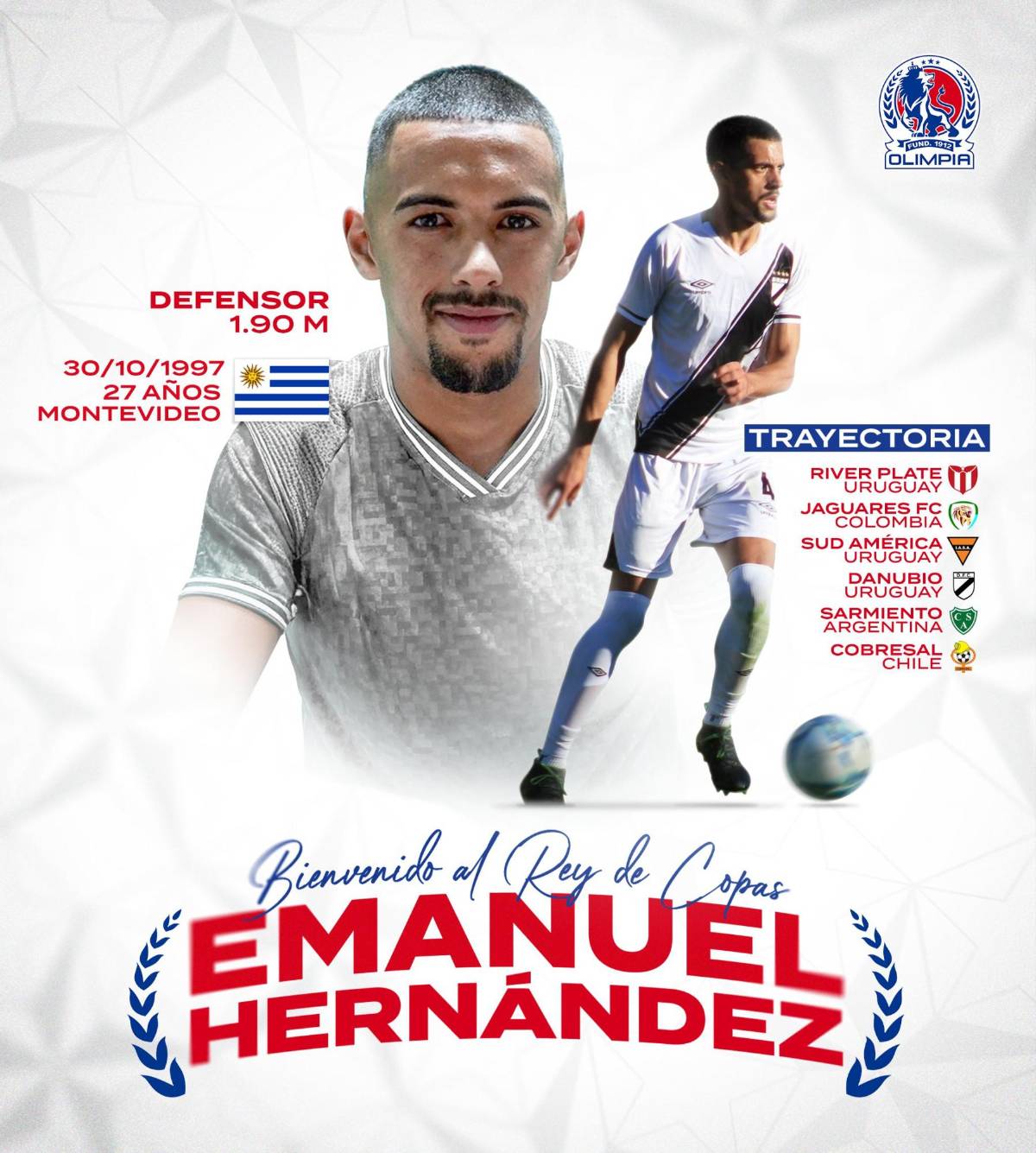 Fichajes: Motagua incorpora a legionario, Real España ficha otro delantero y Olimpia mete bombazo al mercado