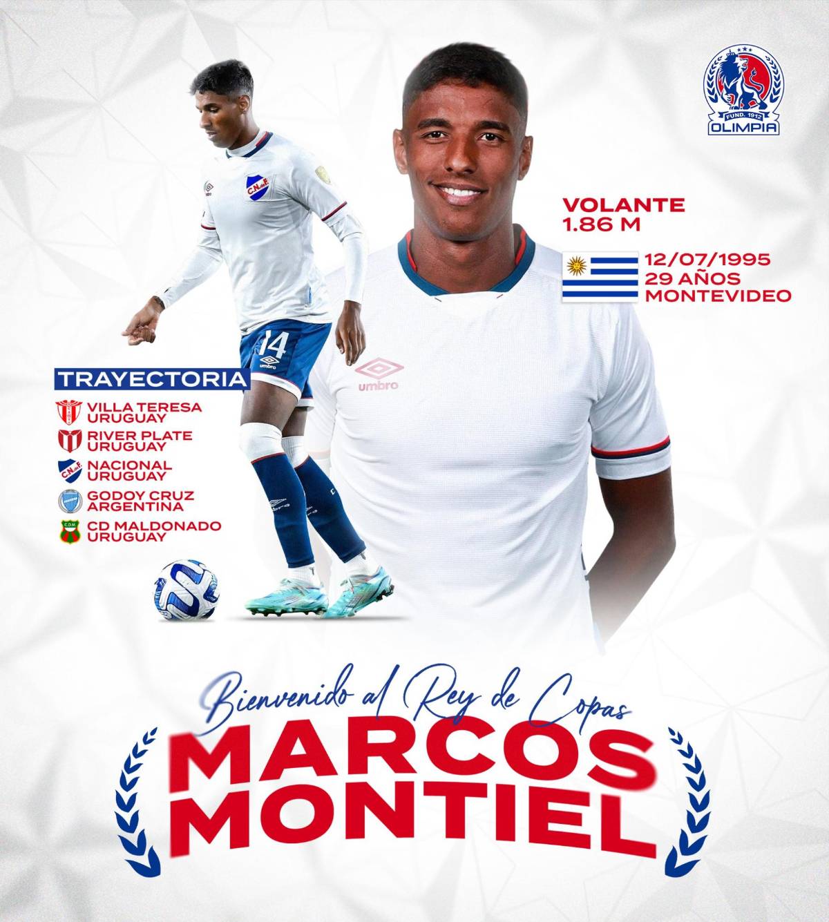 Marcos Montiel: la vida del nuevo fichaje del Olimpia, fue ebanista, trabajó en un mercado y estuvo retirado