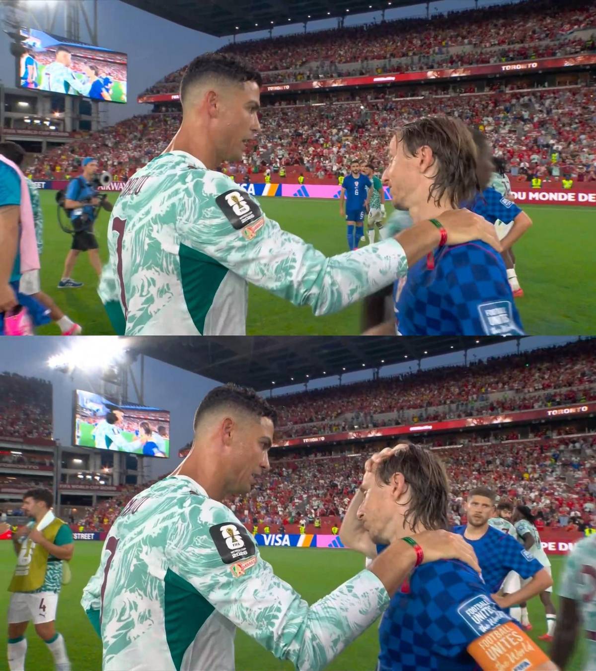 El VAR rescata a Portugal, bronca de Cristiano Ronaldo y el triste adiós de Modric