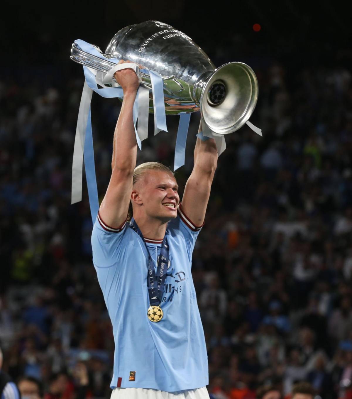 Manchester City campeón: El tremendo abrazo de Haaland y Pep; Lukaku junto a Lautaro destrozados tras perder la Champions