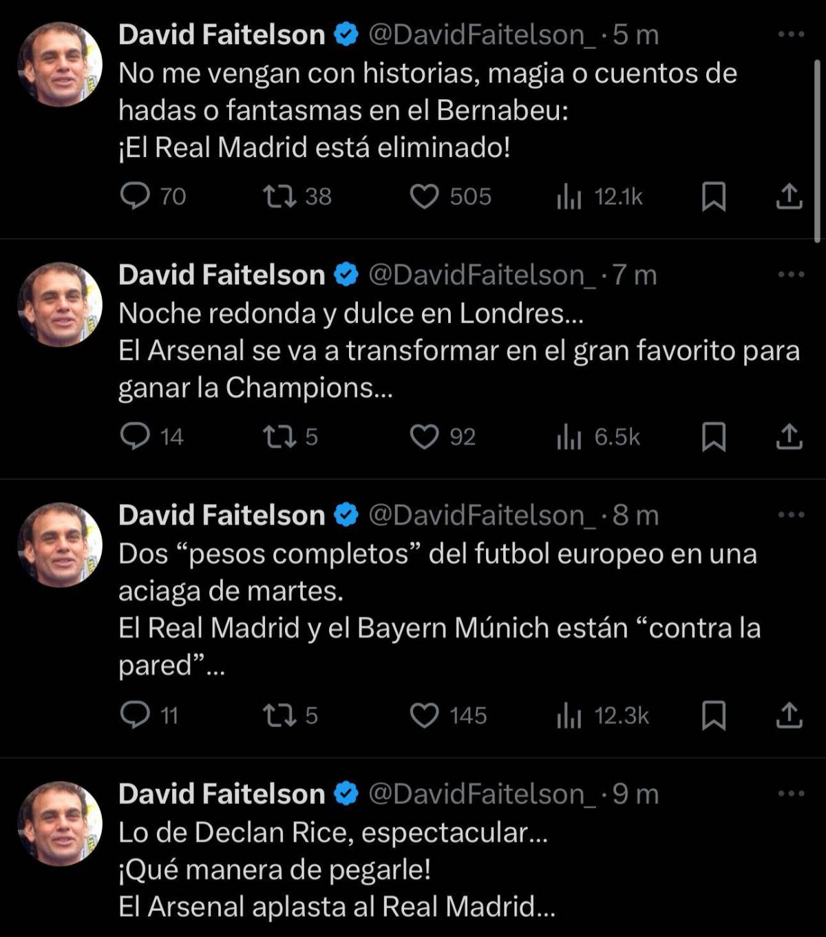 Desmantelaron a Ancelotti está eliminado fritos: así reacciona la prensa a la humillación del Arsenal ante Real Madrid