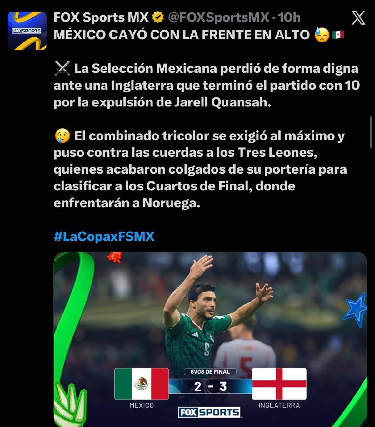 Faitelson destapa al culpable: reacciones de la prensa tras el adiós de México