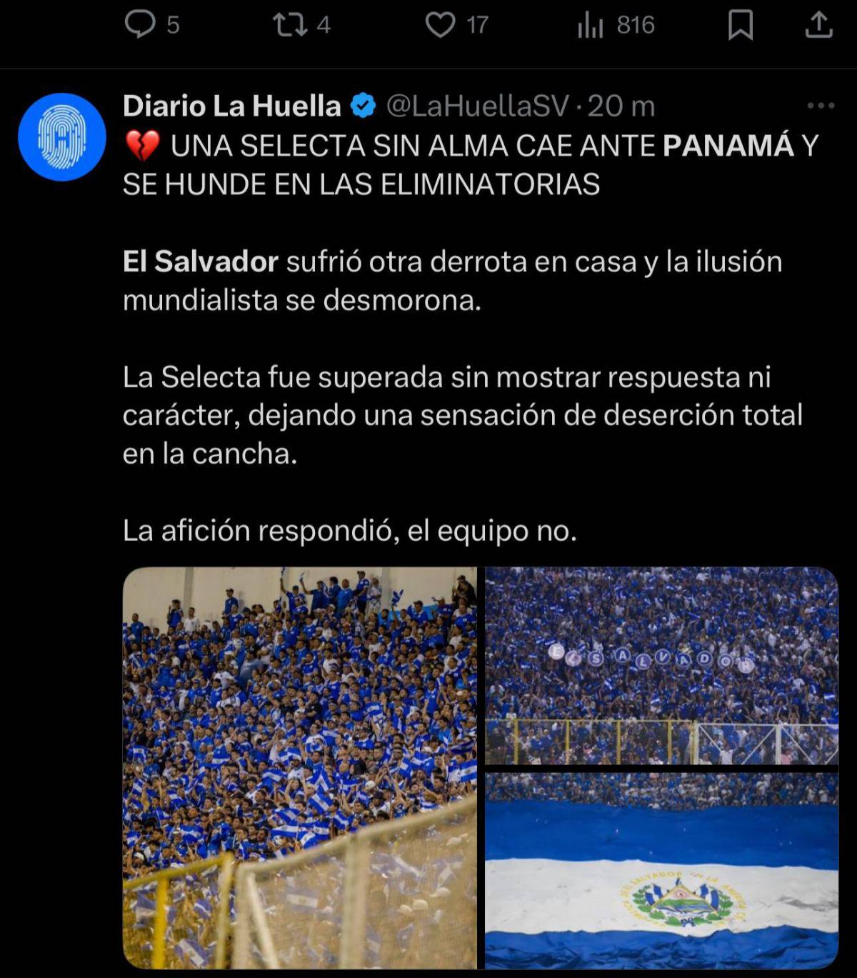 Robo asqueroso Culpa de Concacaf: Chepebomba y la prensa reacciona al triunfo polémico de Panamá en el Cuscatlán