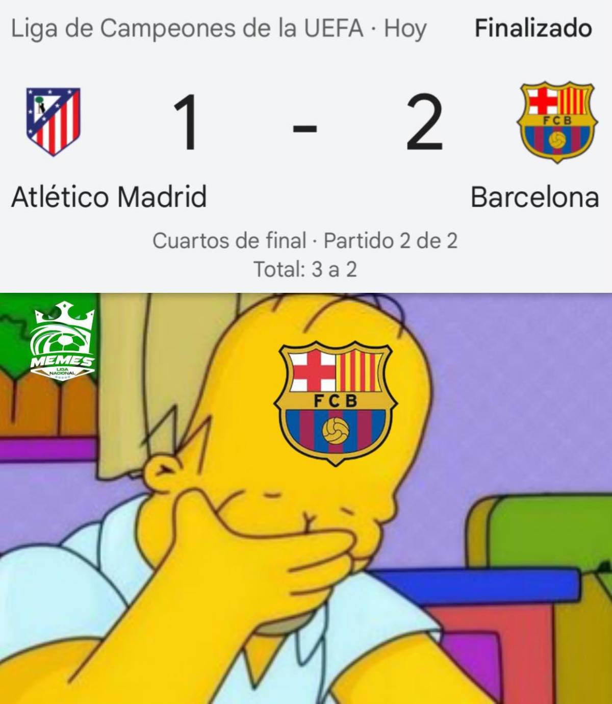 Memes destrozan al Barcelona tras otro fracaso en Champions League: La cesta ya está en casa