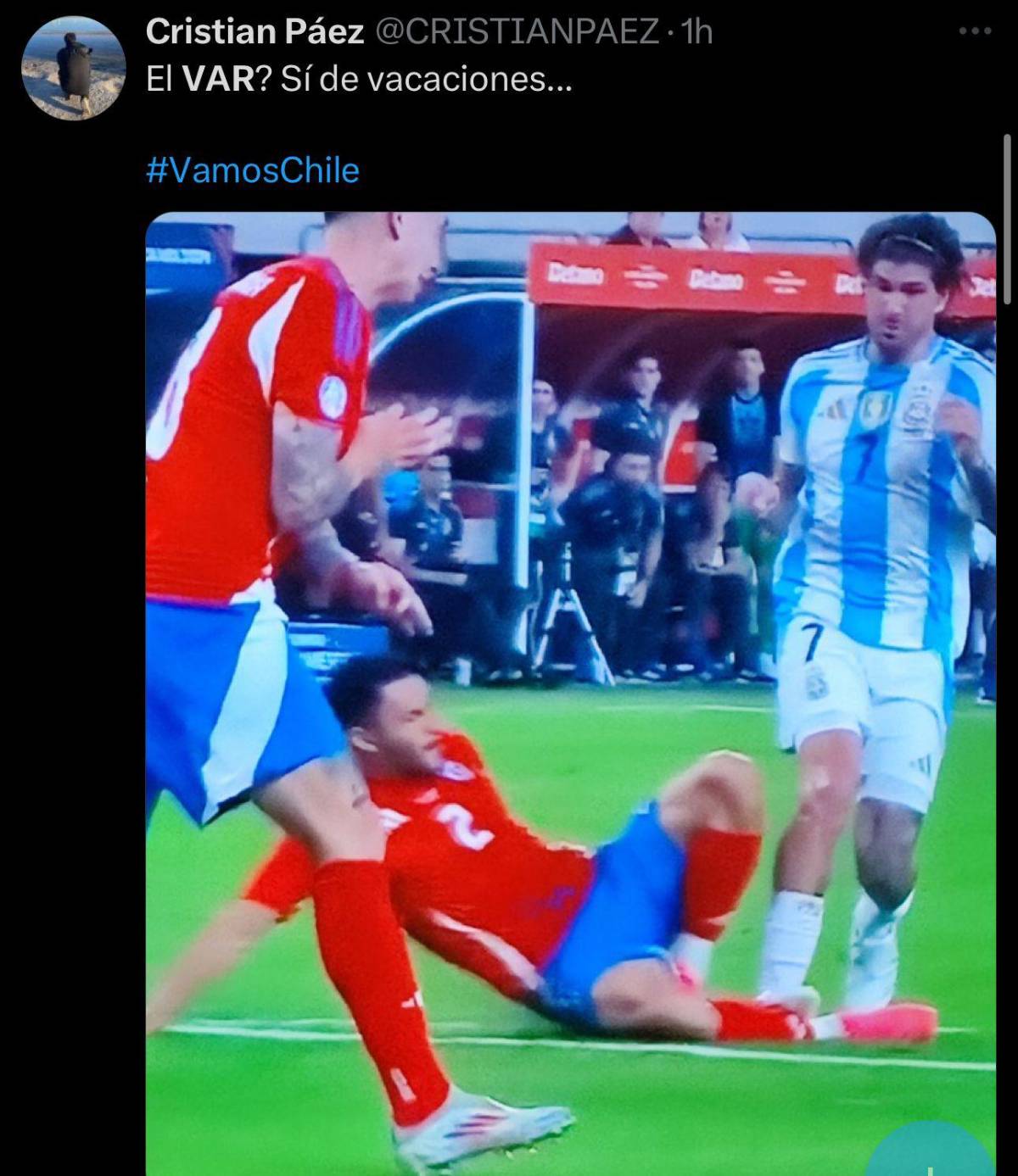 “Juguetería Messi, todo regalado”: Los memes no perdonan las polémicas del VAR en el triunfo de Argentina ante Chile