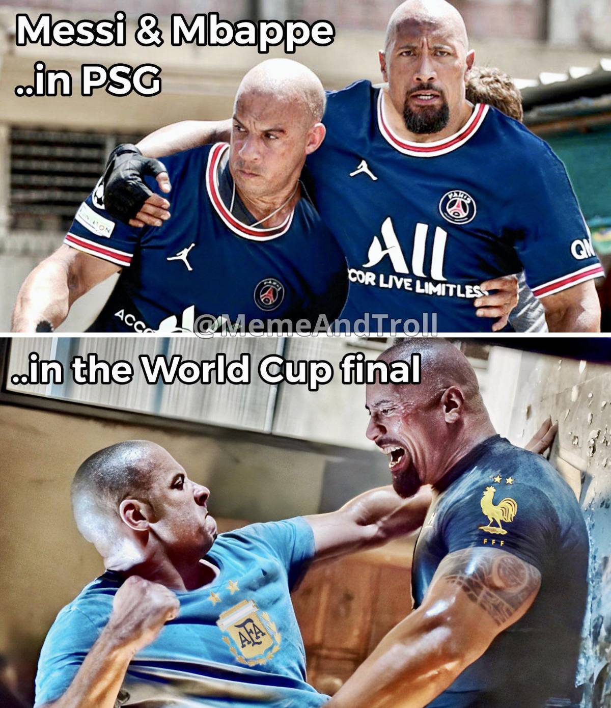 Hace pedazos a Mbappé y a los antiMessi: Los memes que dejó la conoración de Argentina sobre Francia en Qatar 2022