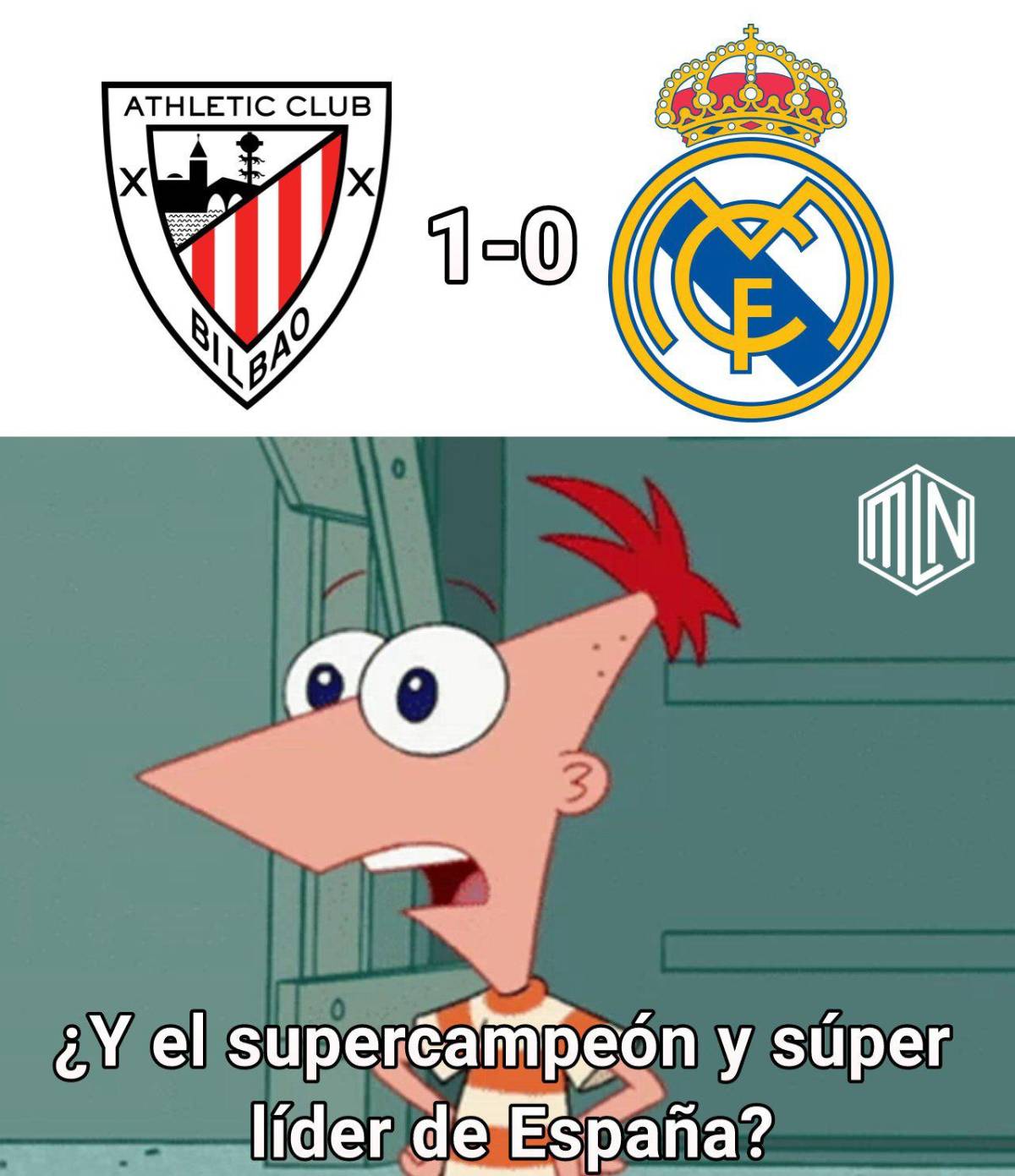 Los memes destrozan al Real Madrid tras ser eliminados de la Copa del Rey por el Athletic Bilbao