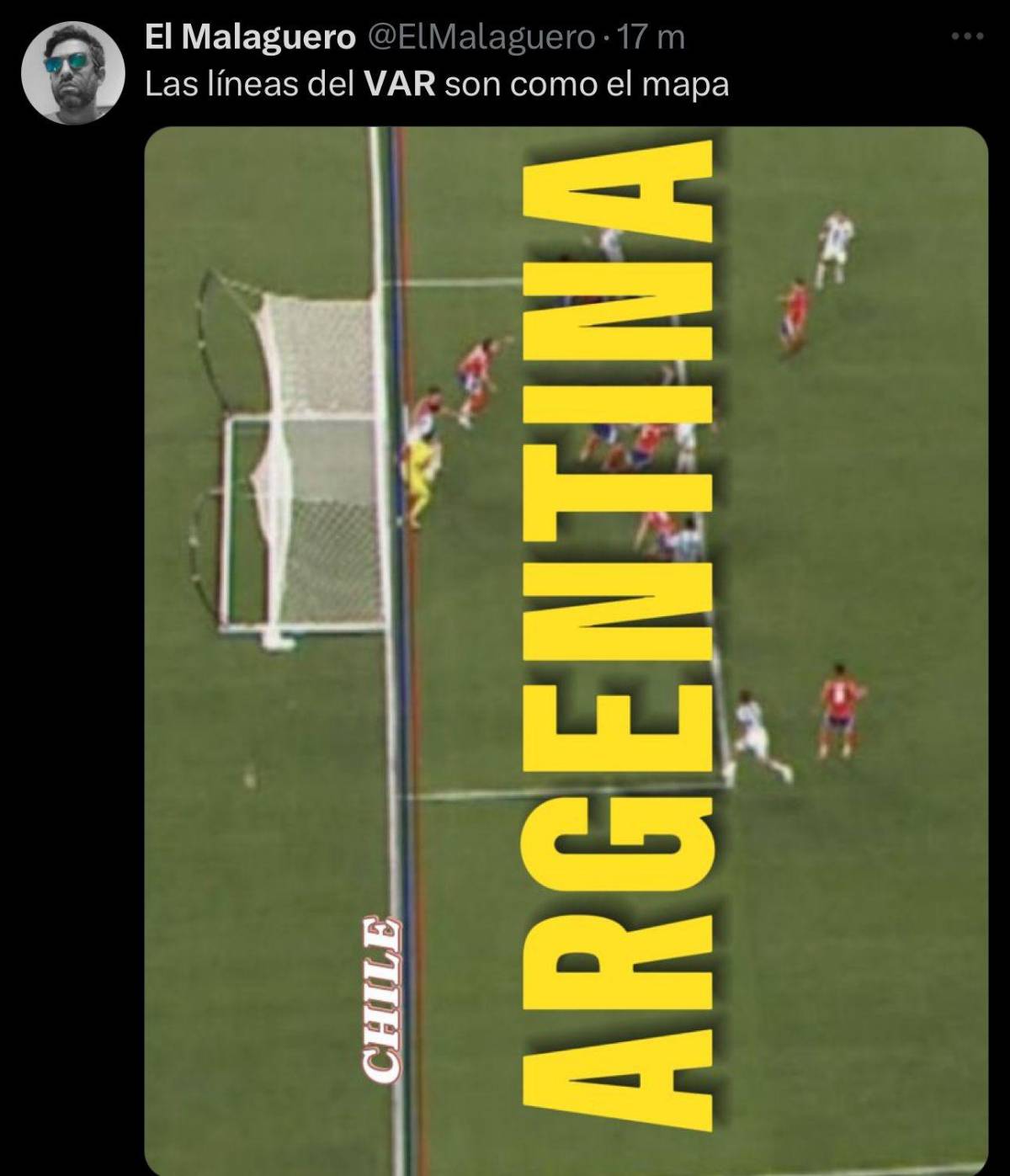 “Juguetería Messi, todo regalado”: Los memes no perdonan las polémicas del VAR en el triunfo de Argentina ante Chile
