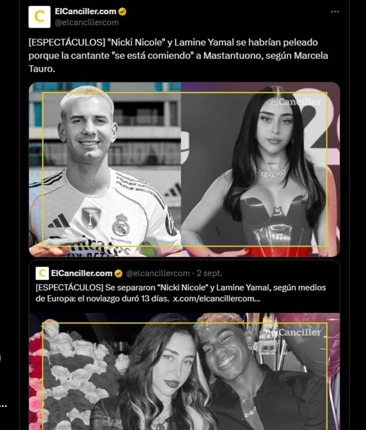 Giro inesperado: la decisión que tomó Lamine Yamal al enterarse que Nicki Nicole lo cambió por estrella del Real Madrid