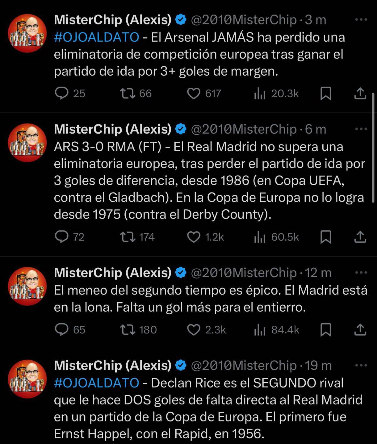 Desmantelaron a Ancelotti está eliminado fritos: así reacciona la prensa a la humillación del Arsenal ante Real Madrid