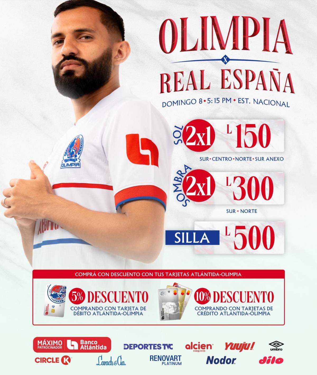 ¿Cómo va la serie? ¿Quién domina Espinel o Campos? Lo que debes saber del clásico Olimpia y Real España