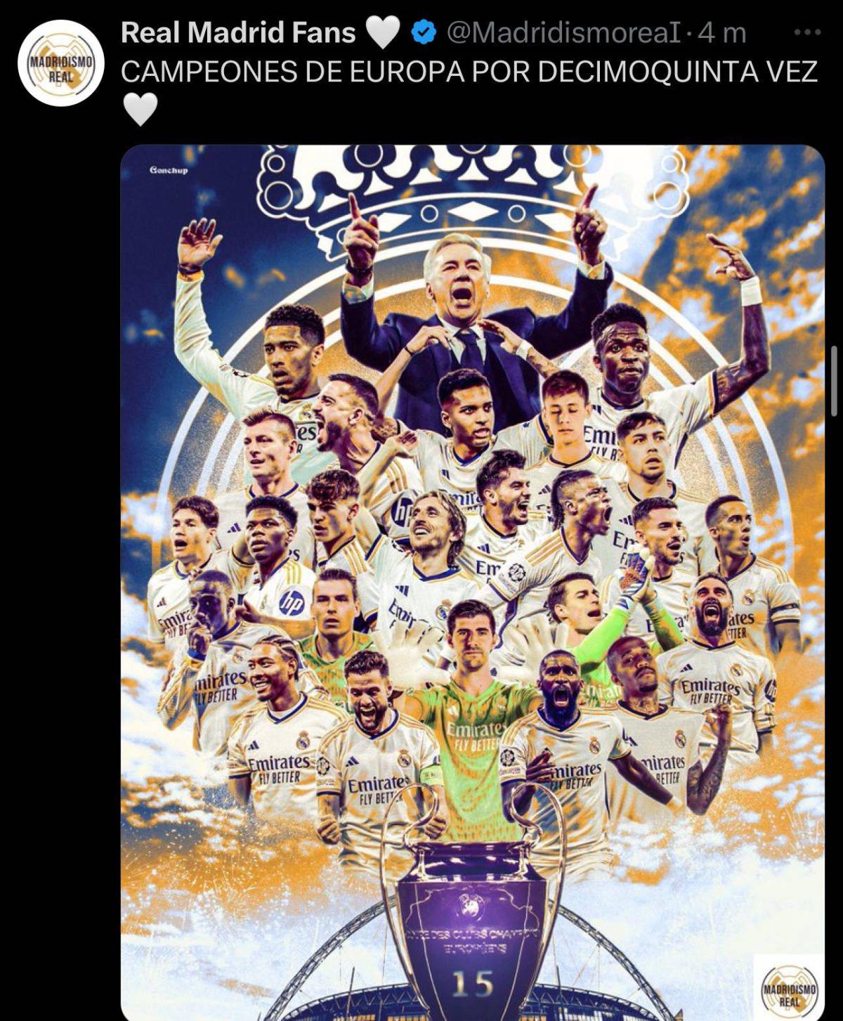 Cristóbal Soria se esconde y el mensaje de la FIFA: así reaccionó la prensa a la 15va Champions del Real Madrid