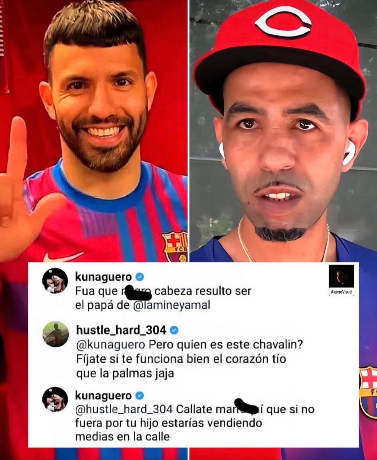 Kun Agüero impacta a todo Barcelona con la frase que nadie esperaba sobre el papá de Lamine Yamal y recibe la peor respuesta
