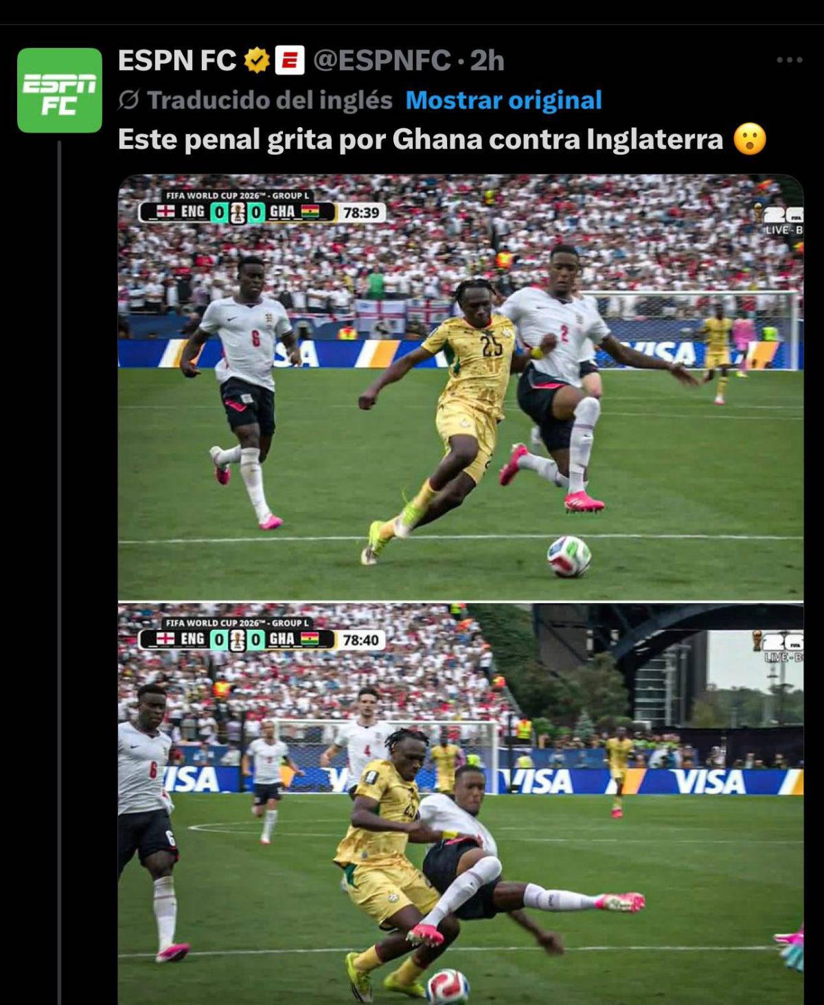 Prensa apunta contra Said por no pitar un penal a favor de Ghana: Pésimo arbitraje