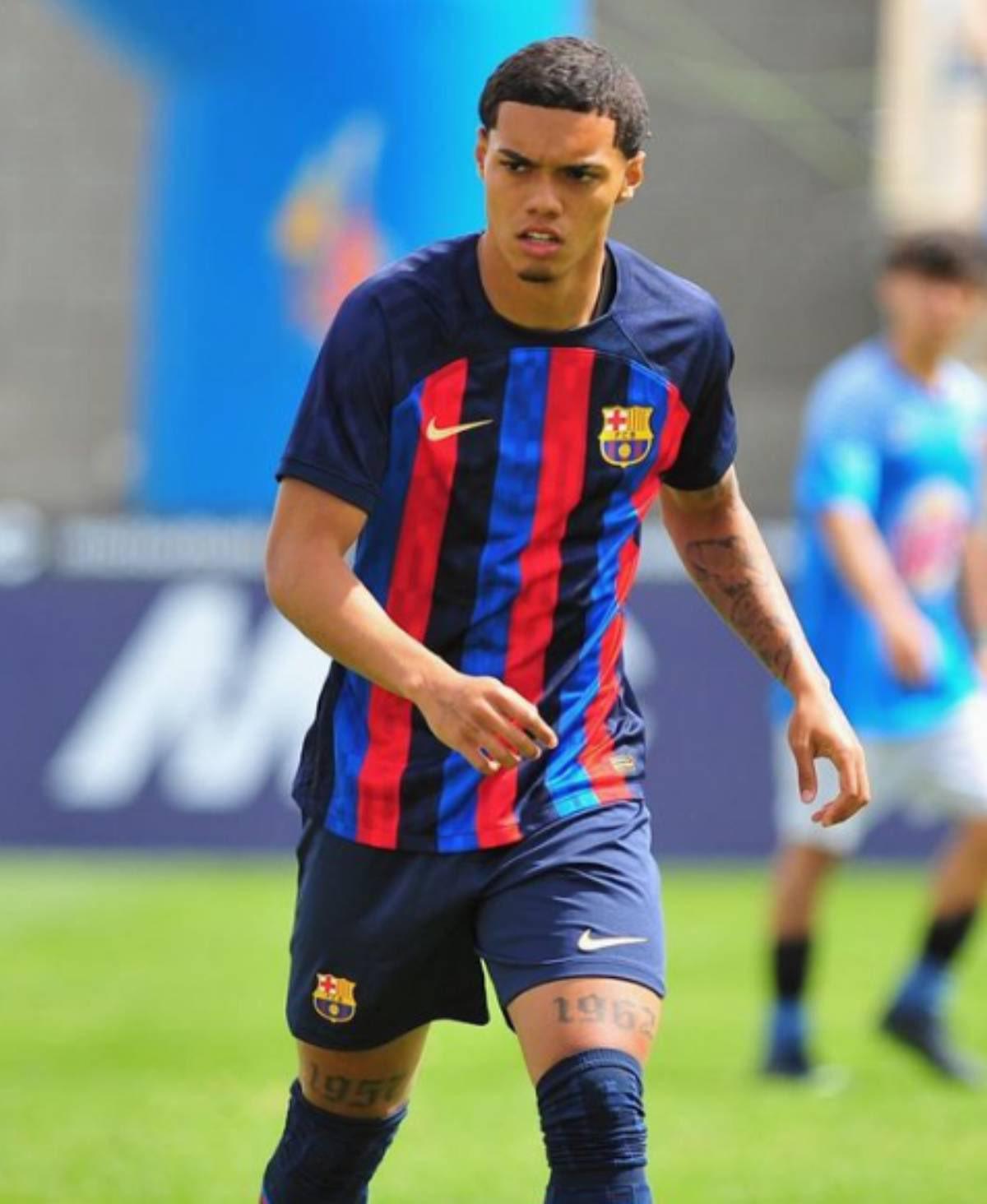 Hijo de Ronaldinho se marchó del Barcelona y tiene nuevo club en Inglaterra: firmó por dos años