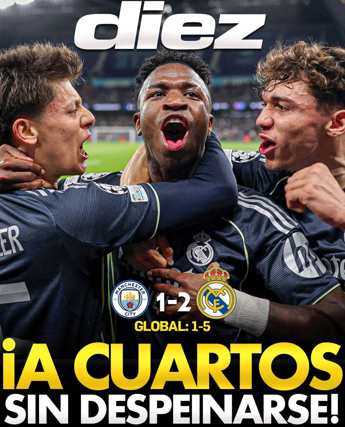 La 'Pepsadilla' continúa; ya no es el ogro blanco: lo que dice la prensa sobre el triunfo del Real Madrid sobre el City