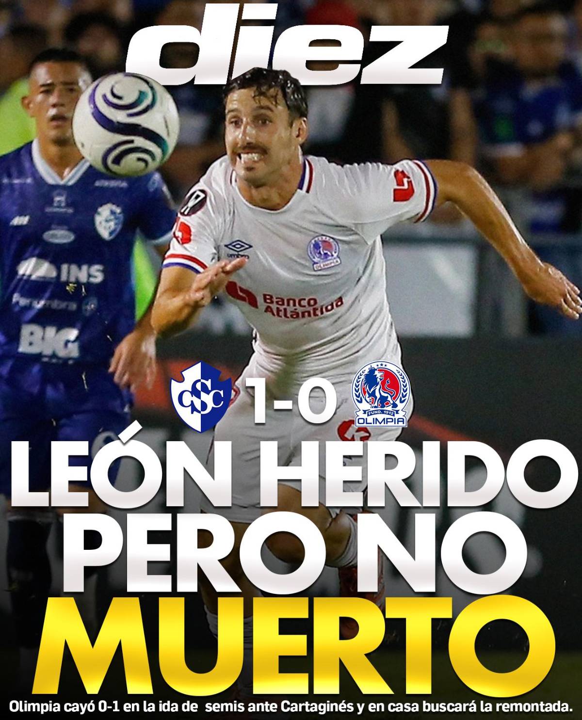 No pitan árbitros de Honduras: reacción de la prensa a la derrota de Olimpia y no perdonan a Arboleda