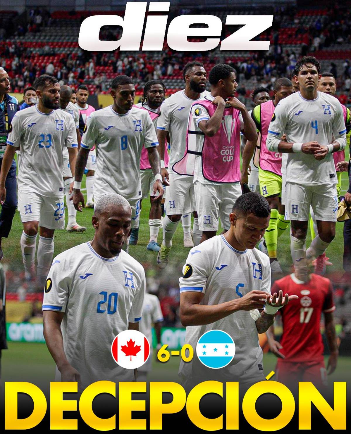 Faitelson reacciona por la goleada que sufrió Honduras en Copa Oro y la prensa no perdona: Un equipo muerto; tremendo ridículo