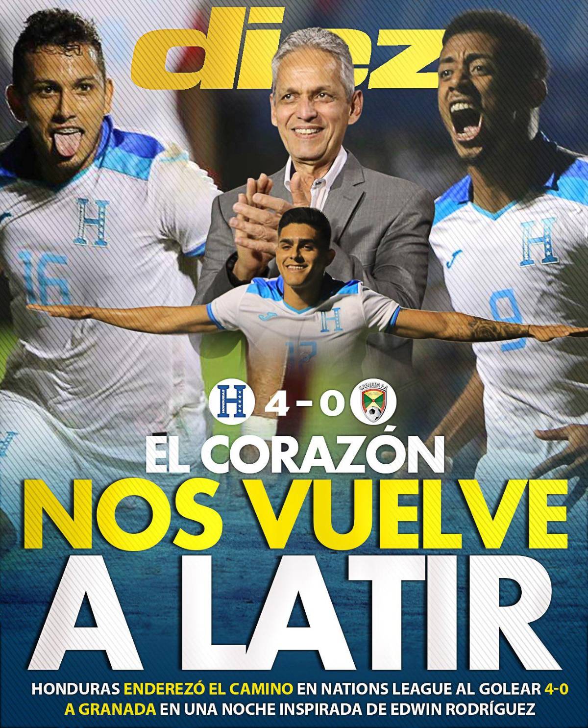 Así reacciona la prensa tras la goleada de Honduras en la Liga de Naciones ¿Qué dicen de Choco Lozano y Reinaldo Rueda?