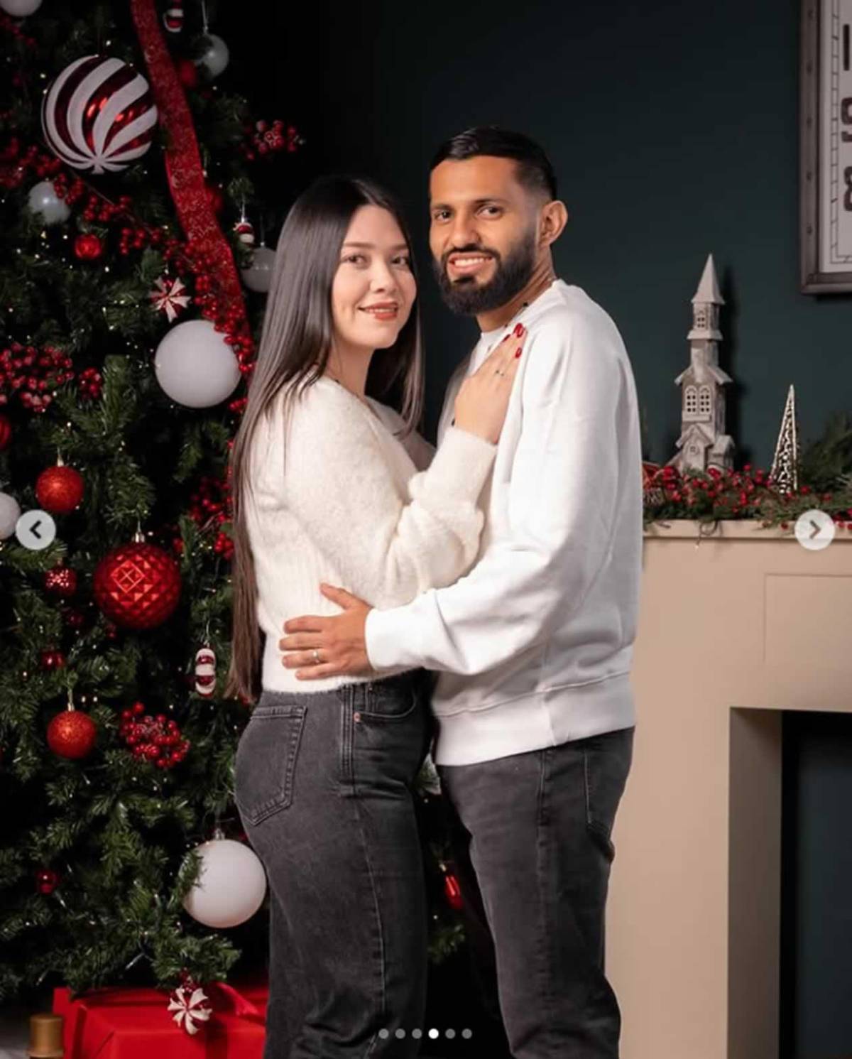 La esposa de Emilio, deslumbrante: Así recibieron el 2026 las parejas del fútbol hondureño, ¿y Quioto con quién salió?