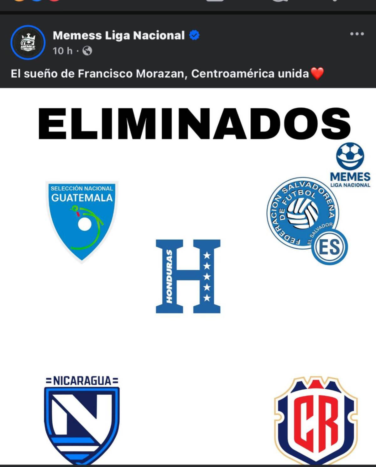 ¡No pararás de reír! Los mejores memes que dejó el fracaso histórico de Honduras y Costa Rica de no ir al Mundial 2026