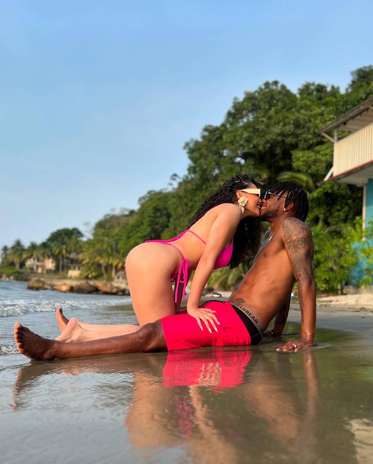 Valeria, la bomba sexy que tiene loco de enamorado a reconocido exjugador del Olimpia y Motagua