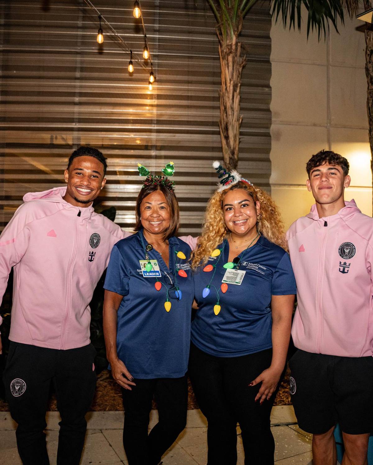 ¿Y Messi? Inter Miami sorprende con regalos a niños en hospital y el hondureño David Ruiz estuvo prensa