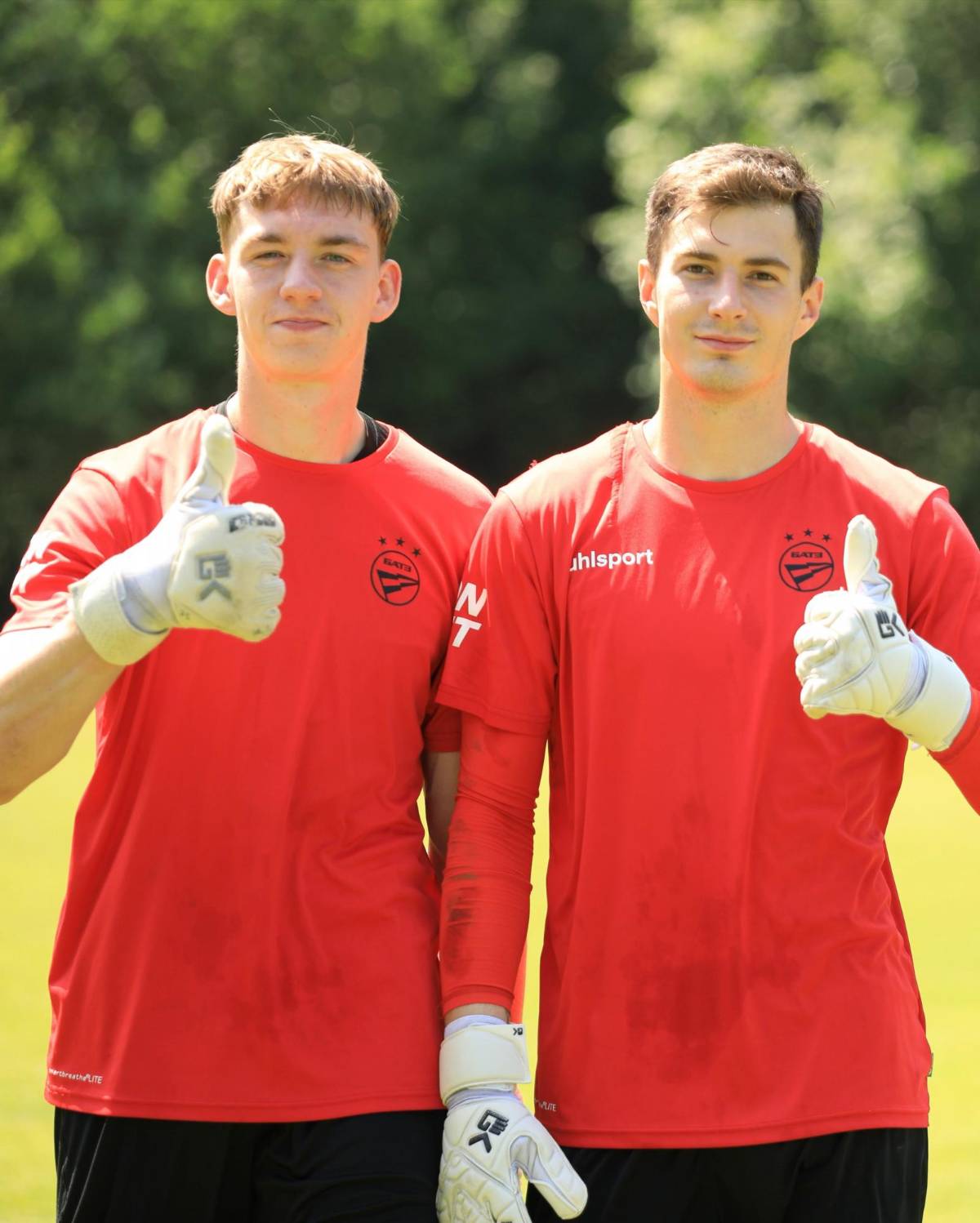 Erick Puerto quiere conquistar Europa; así fue su primer entrenamiento en Bielorrusia