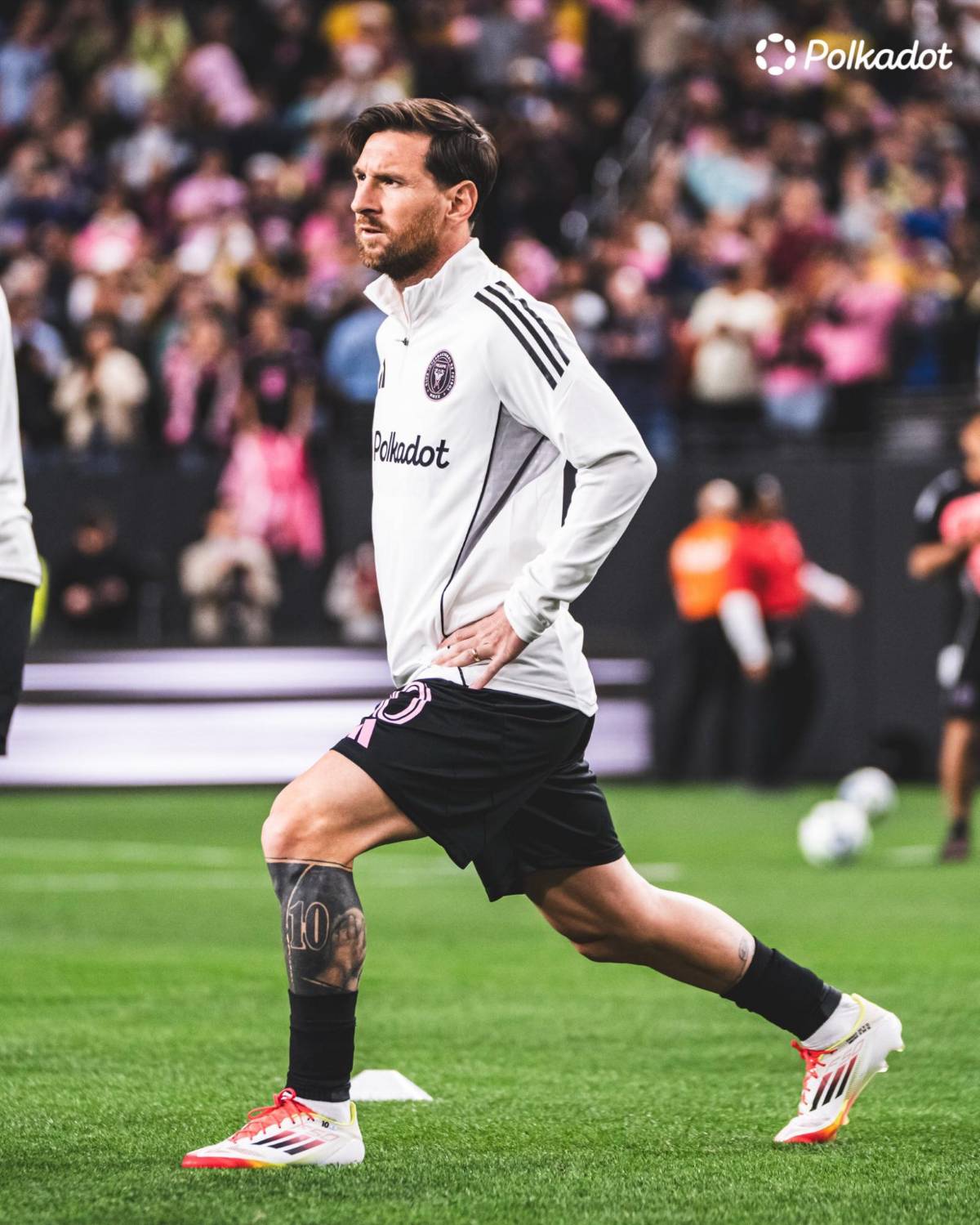 Messi vivió a lo grande su debut en 2025 durante el juego Inter Miami vs América y lo acompañó la polémica