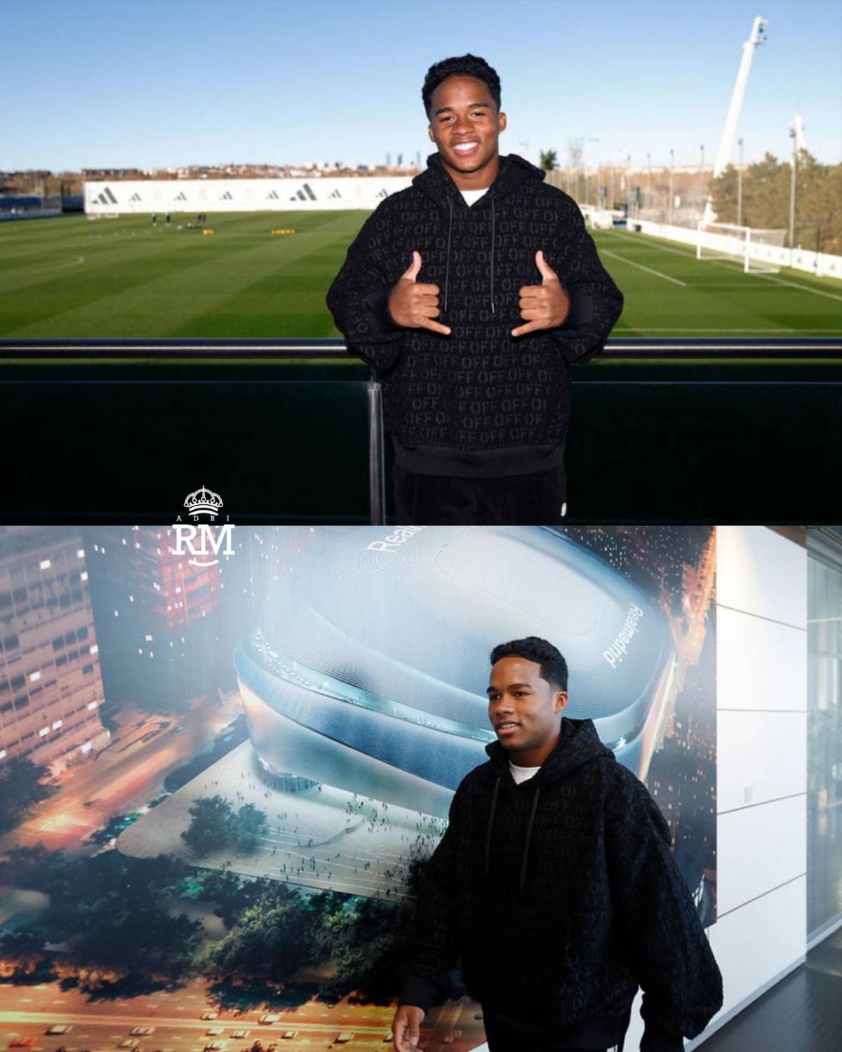 Real Madrid con una visita especial: Endrick conoció a sus nuevos compañeros y las palabras de Ancelotti