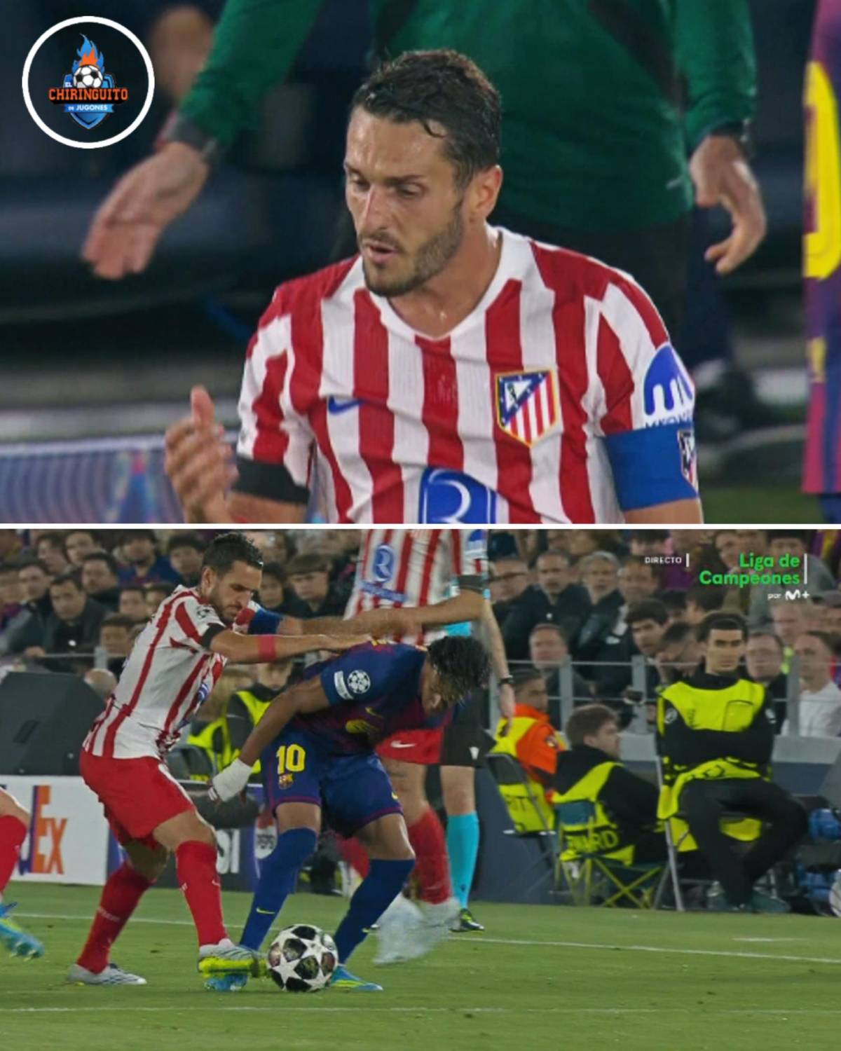 El doble error contra Barcelona en Champions League, el culpable de la derrota y humillación del Atlético