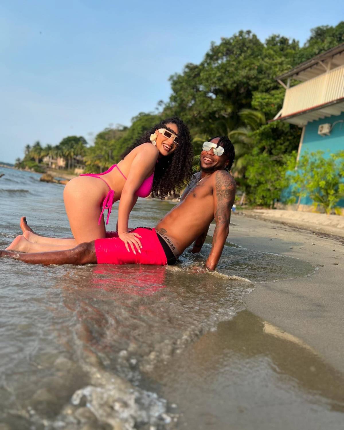 Valeria, la bomba sexy que tiene loco de enamorado a reconocido exjugador del Olimpia y Motagua